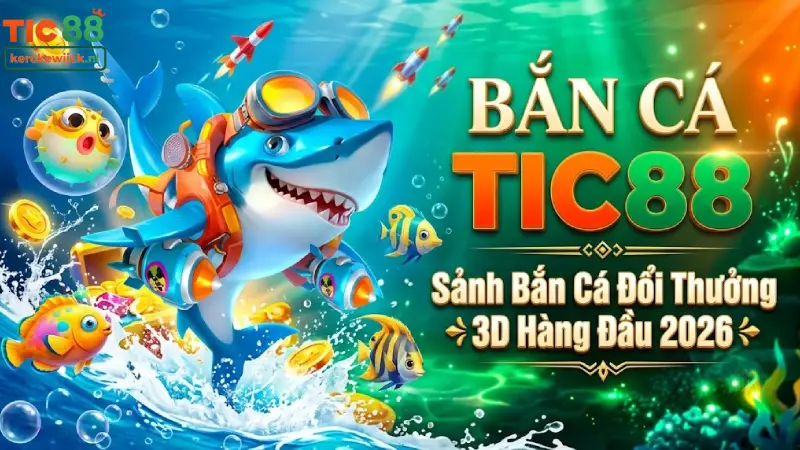 Bắn Cá TIC88 - Sảnh Bắn Cá Đổi Thưởng TIC88 3D Hàng Đầu 2026