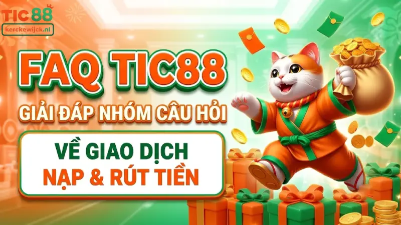 FAQ TIC88 – Giải Đáp Nhóm Câu Hỏi Về Giao Dịch Nạp & Rút Tiền