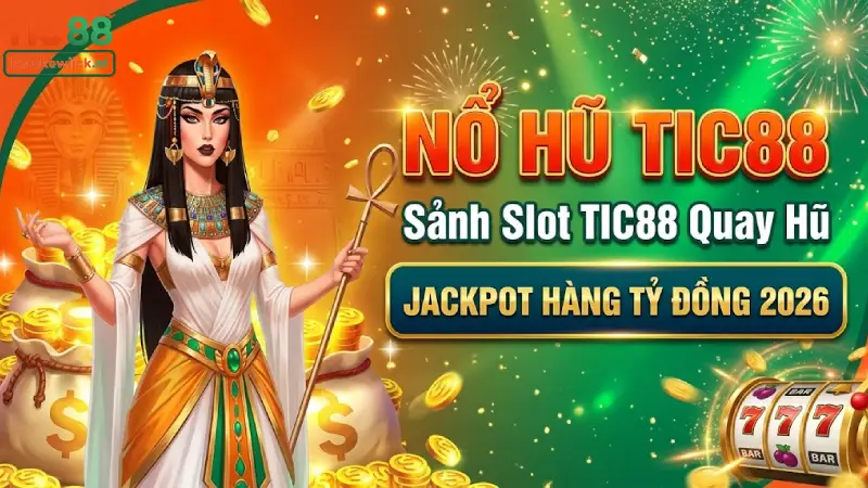 Nổ Hũ TIC88 - Sảnh Slot TIC88 Quay Hũ Jackpot Hàng Tỷ Đồng 2026