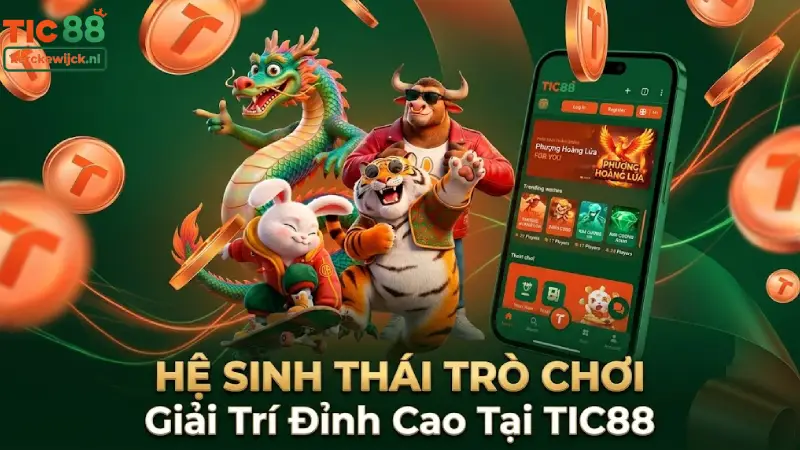 Hệ Sinh Thái Trò Chơi Giải Trí Đỉnh Cao Tại TIC88