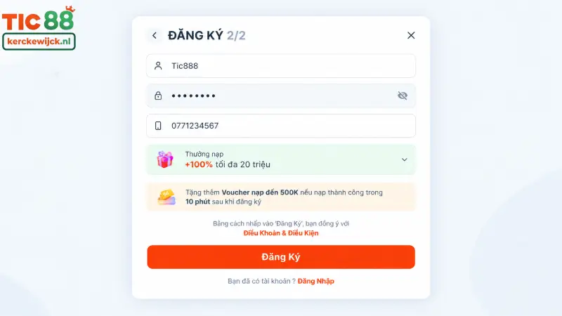 Hướng Dẫn Chi Tiết Các Bước Đăng Ký TIC88 Cho Hội Viên Mới