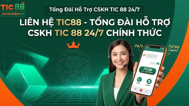 Liên Hệ TIC88 - Tổng Đài Hỗ Trợ CSKH TIC 88 24/7 Chính Thức