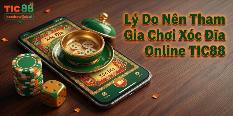 Lý Do Nên Tham Gia Chơi Xóc Đĩa Online TIC88