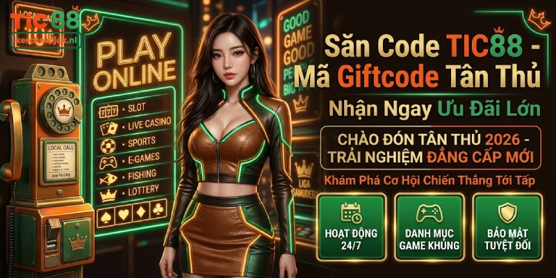 Săn Code TIC88 - Mã Giftcode Tân Thủ