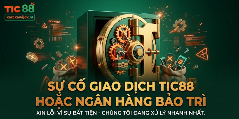 Sự Cố Giao Dịch TIC88 Hoặc Ngân Hàng Bảo Trì